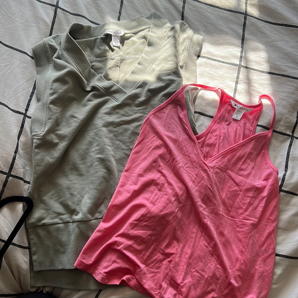 NWT (PINK) ATHLETA TANK BUNDLE
